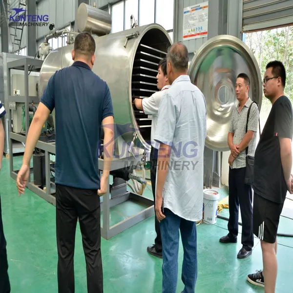 Commercial Fully Automated Industrial Vacuum Freeze Dryer Durian Lemon Food Freeze Dryers EPC photo-5