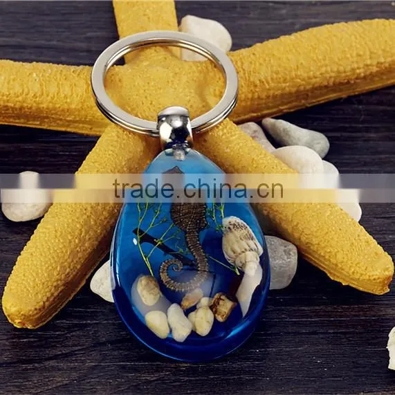 Real Bug Flower Sea Horse Scorpion Wholesale Key Chain Rope photo-3