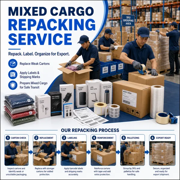 China Mixed Cargo Freight Forwarder for Importers and Small Business Buyers photo-3