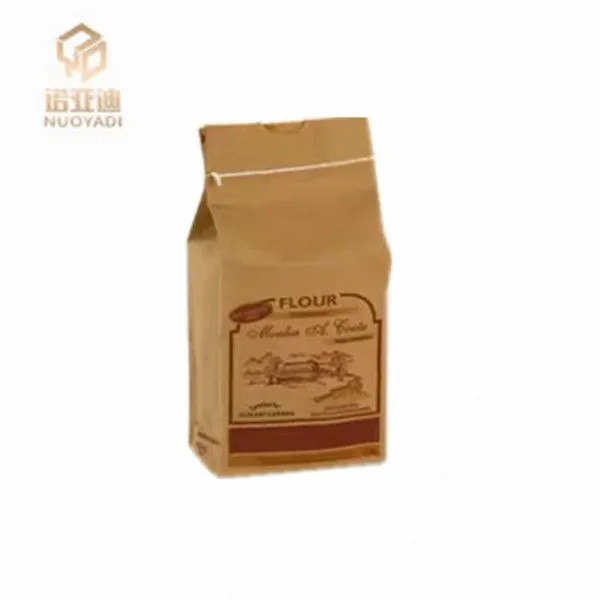 Multi-layer Kraft Paper Bag With PE Liner 3-Ply Block Bottom Valve Sack for Professional Industrial Packaging photo-2
