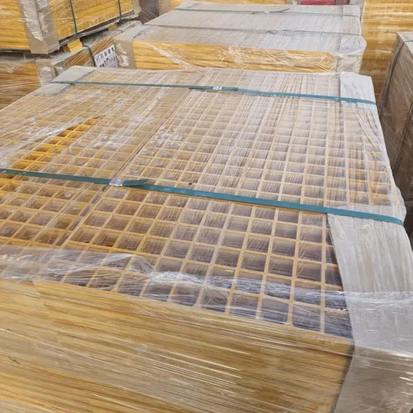 Kitchenware Plant FRP Grating Oil Corrosion Resistant Anti Slip Metal Workshop Floor Panel photo-5