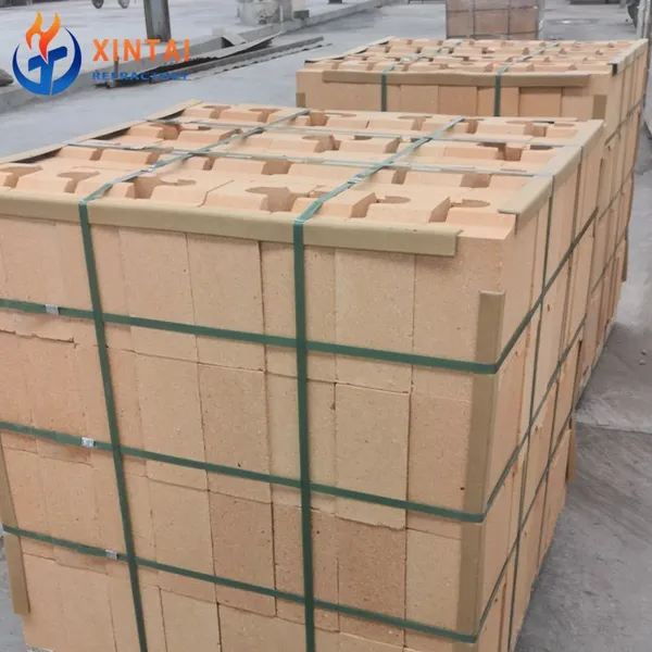Fireclay Key Brick High Refractoriness for Cement Kiln Preheater Lining