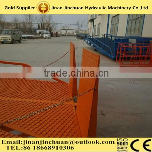 10t 12t Forklift Container Mobile Hydraulic Dock Ramp photo-6