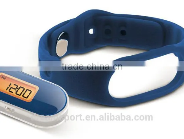 Mini Pedometer Bracelet Wristband Step Counter With Silcone Band DP-888 photo-5