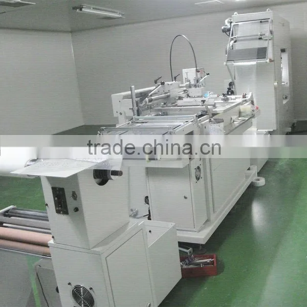 Roll to Roll Car Sticker Label Screen Printing Machine