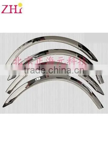 Fiberglass car wheel eyebrow