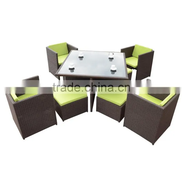 Wicker Cafe Set Cheap Wholesale Rattan Wicker Resin Modern Outdoor Furniture photo-3