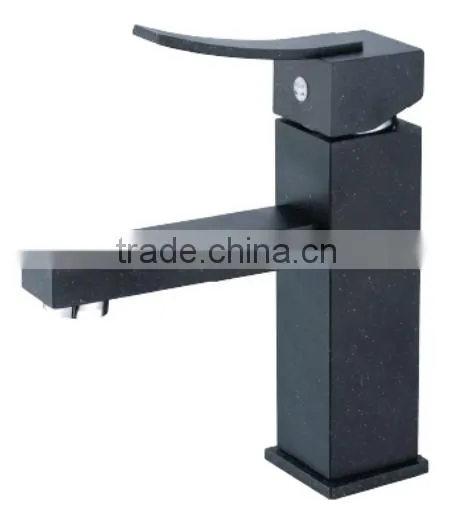 2015 Newest Fashion UPC Washbasin Black Faucet Tap Mixer photo-2