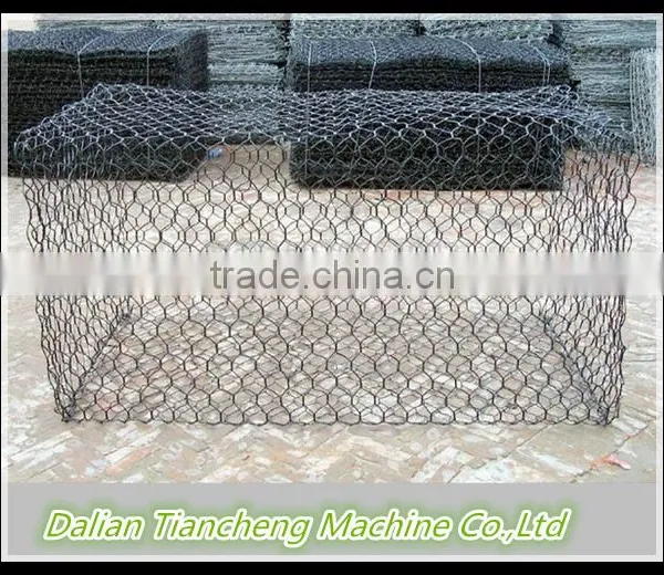 Galvanized/PVC Coated Gabion Box,stone Cage