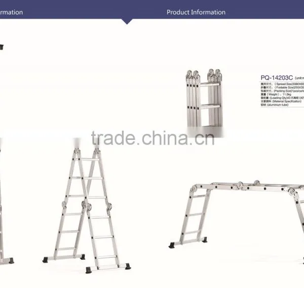 Triple Extension Aluminium Ladder, GS and EN131 Approval photo-6