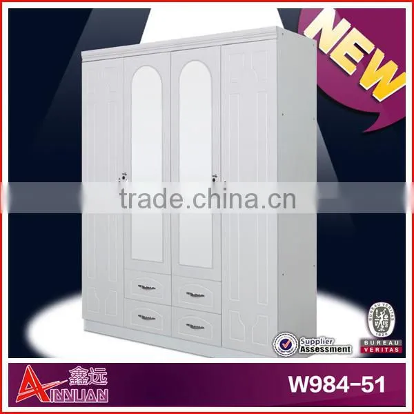 Cheap Furniture Wardrobe and Design Wardrobe in the Wall and White Wooden Wardrobe
