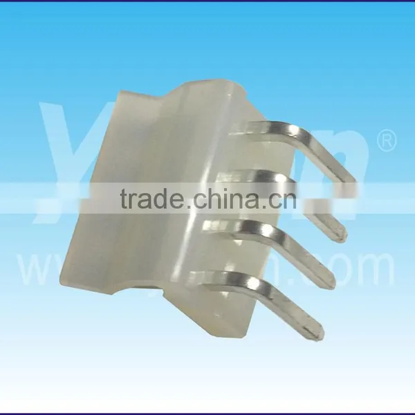 4 Pin Right Angle Single Row Waved Shape Wafer Connector photo-5