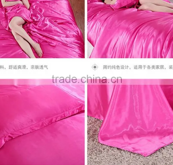 Colorful Silk Quality Duvet Cover,bedding Sheet Sets photo-6