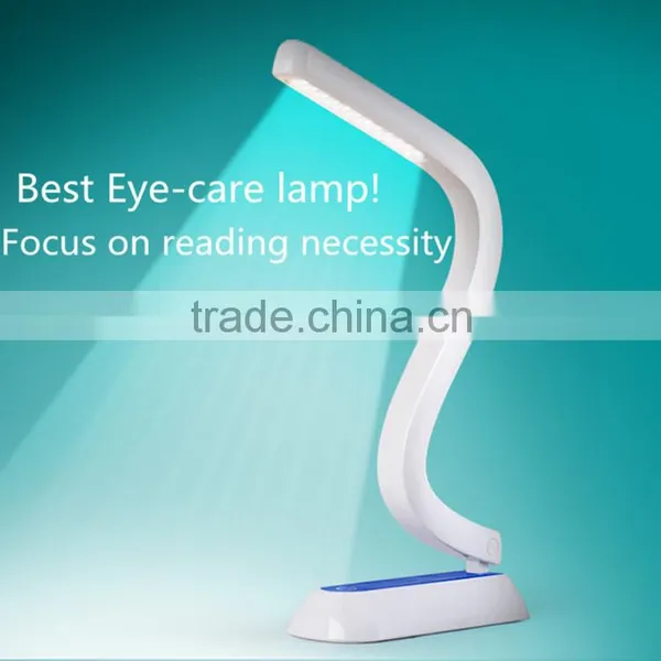 Long-lasted USB Power S-shape LED Dimmer Durable Desk Lamp photo-2