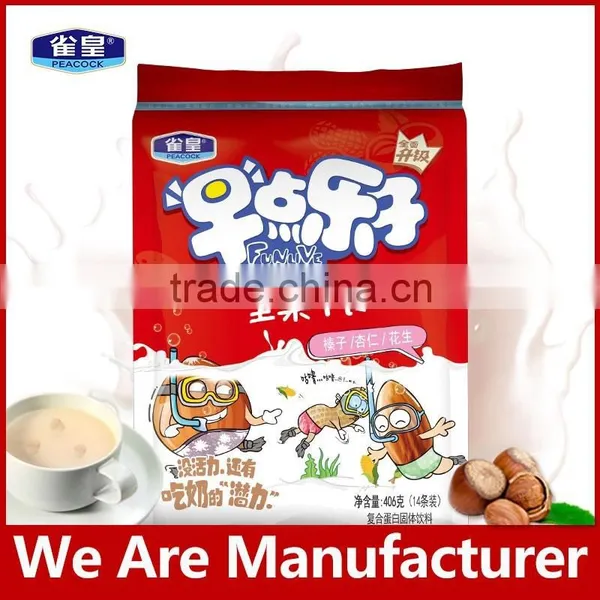 Peacock Breakfast Soy Milk With Nut Powder