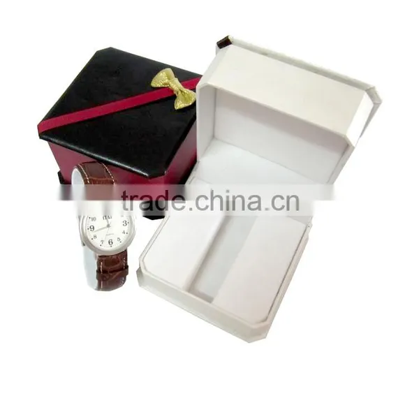 New Design White Leather Watch Case . photo-6