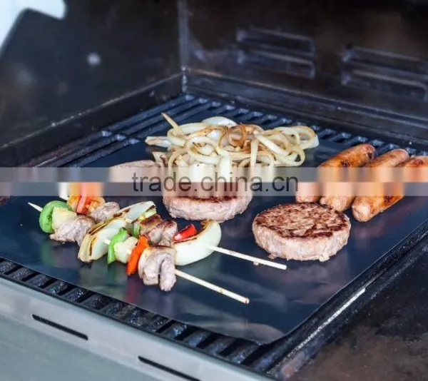 BBQ Grill Mat Non-stick Bbq Grill Mat as Seen on tv Non-stick Fiberglass Bbq Grill Mat Fire Retardant Bbq Grill Mat photo-6