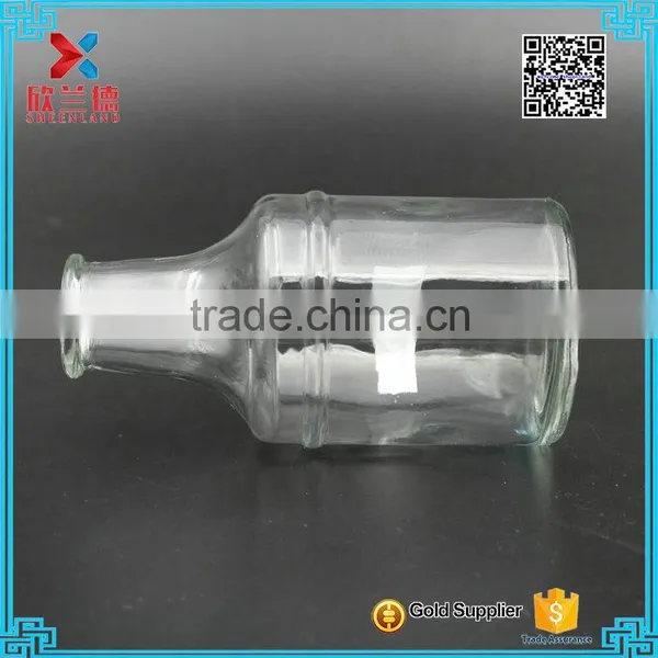 Wholesale 200ml Decorative Round Glass Wine Bottle photo-2
