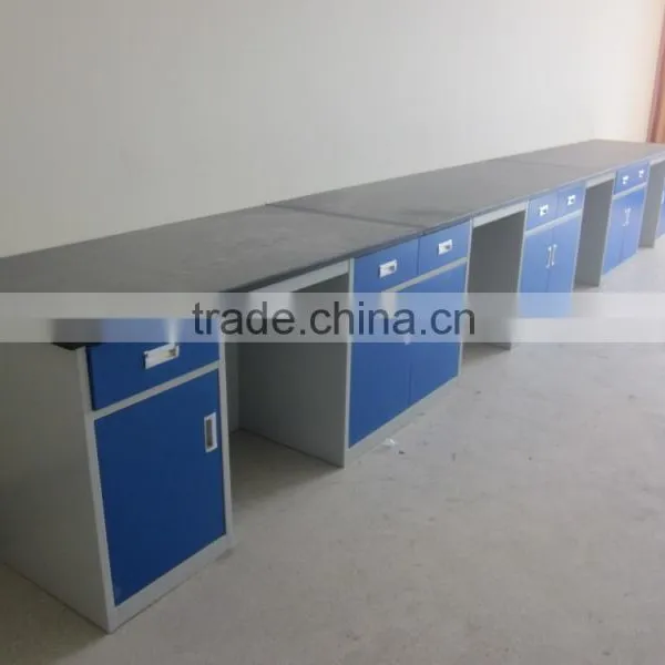 Cold Rolled Steel Frame Laboratory Side Bench, Laboratory Furniture in Hospital photo-6