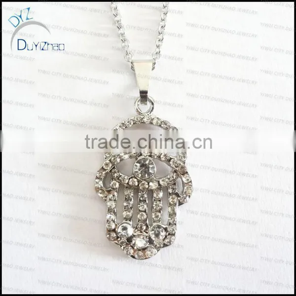 Silver Pendants for Men With Diamond