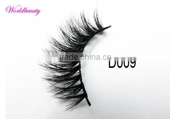 Real Mink Strip Eyelash 3D Styles Mink Fur Eye Lashes photo-2
