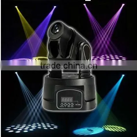 15w Mini Stage Lighting Spot Beam Moving Head Light Party/dj Lights photo-5