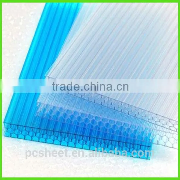 16mm to 20mm Polycarbonate Honeycomb Sheet for Building Project photo-4