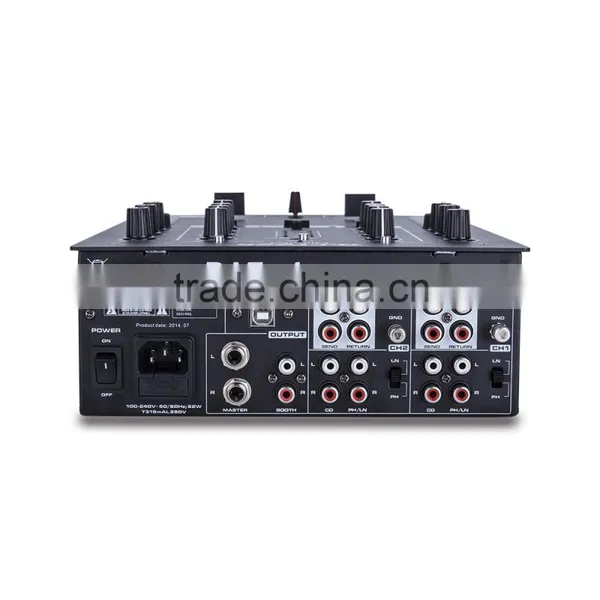 2015 New Products DIF-1M 2 Channel Scratch DJ Mixer DJ Mixer Controller photo-4