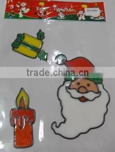 High Quality Santa Claus PVC Sticker For Christmas Celebration photo-6