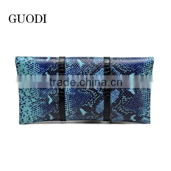 2016 New Style Fashion Woman Genuine Snake Leather Wallet photo-3