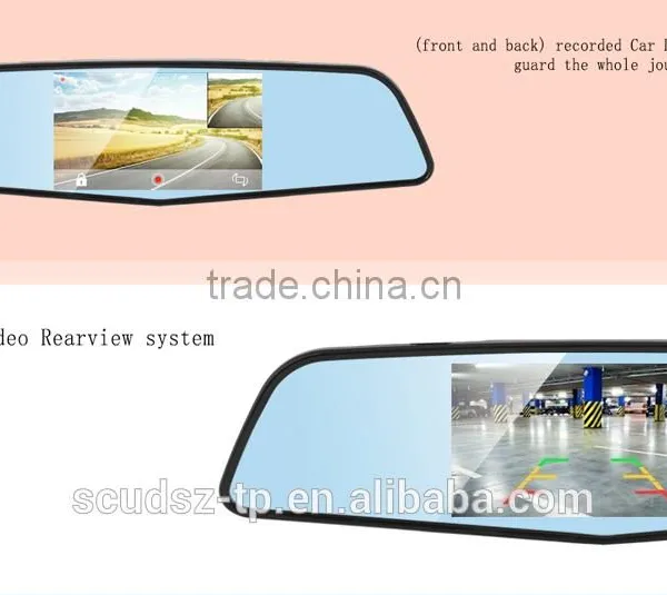 Touch Screenrearview Mirror User Manual Fhd 1080p Car Camera Dvr Video Recorder photo-5