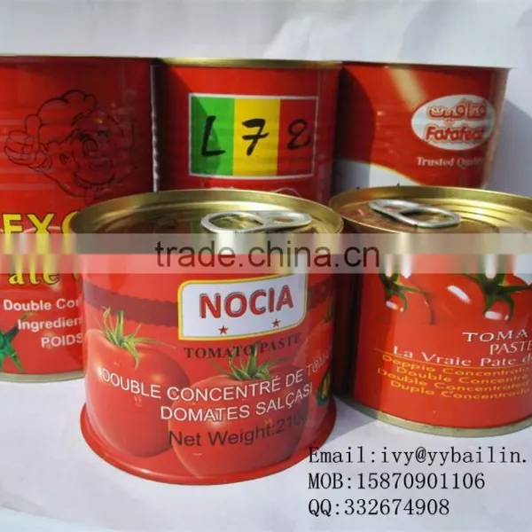2016 New Hot Sale Canned Tomato Paste/tomato Sauce photo-2