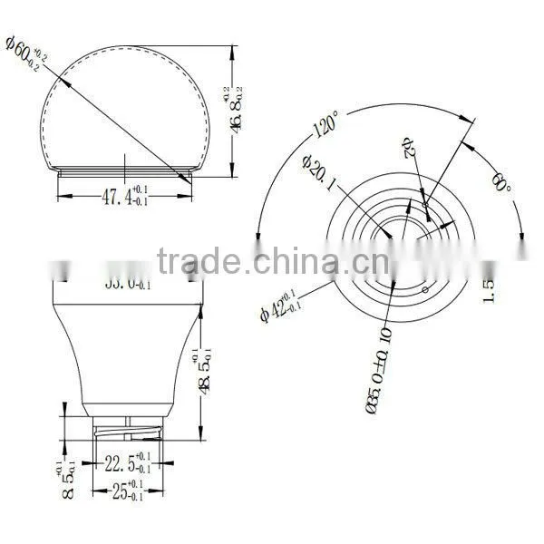 10W G60 Led Bulb Parts photo-3