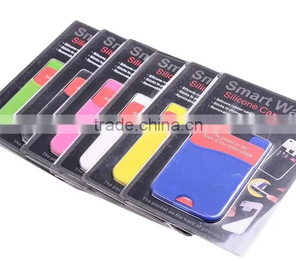 Silicone Bank Card Holder for Cell Phone photo-6