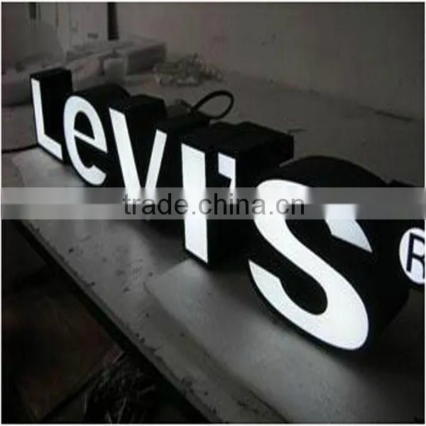High Strength Acrylic Sheet Galvanized Sheet Sign LOGO