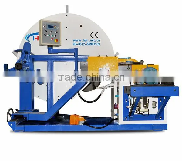 Saw Cutting Automatic Spiral Tube Former---HJTF1500