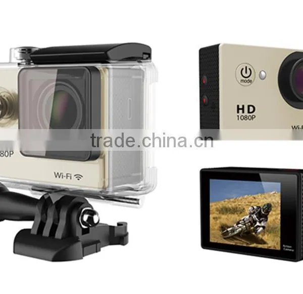 Full HD 1080P Action Camera Outdoor Travelling Underwater Helmet Sport Camera Digital Video Wifi Remote Control photo-4