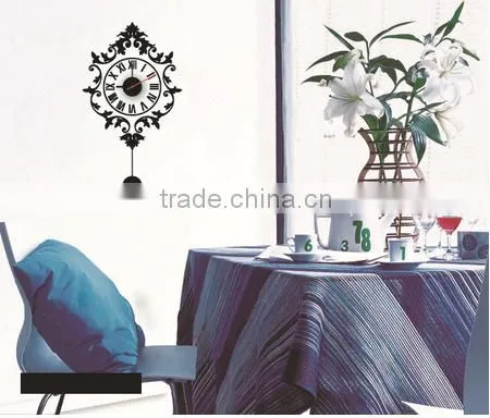 Simple Clock Shape Room Decor 3D Wall Sticker,vinyl Wall Clock Sticker,kids 3d Wall Sticker photo-5
