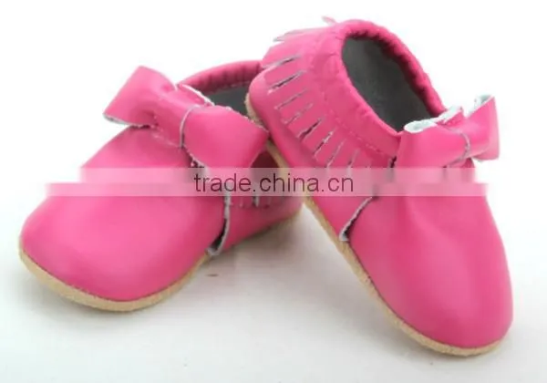 Wholesale Cheap Leather Moccasins Baby Shoes photo-5