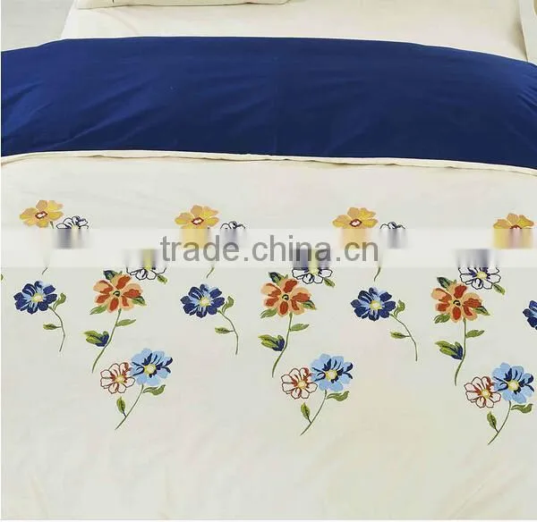 Fashion Embroider China Supplier Percale 100% Cotton Bedding Sets photo-3