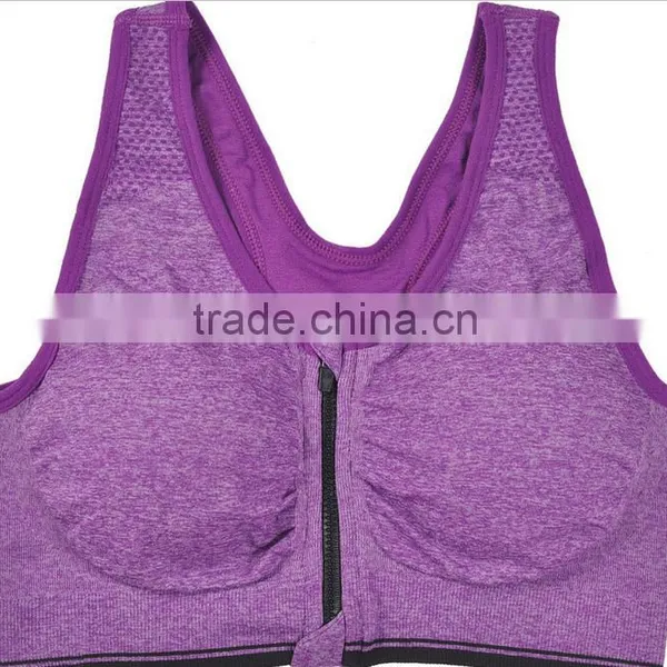 Ladies Seamless Sports Bra photo-5