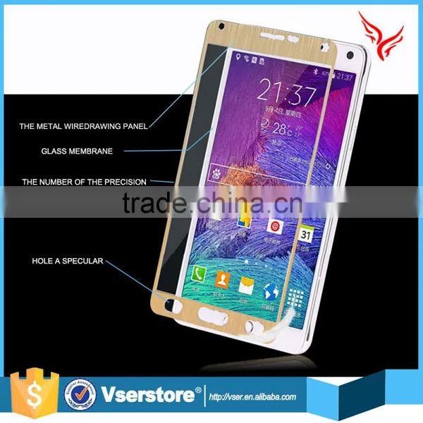0.3 mm 9H Hardness 2.5D Aluminium Alloy Color Premium Tempered Glass Screen Protector photo-2