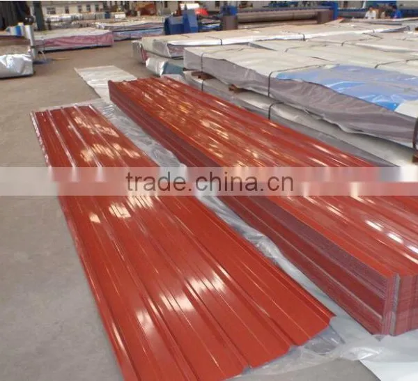Color Coated Corrugated Prepainted Steel Sheet and Galvanized Steel Sheet Steel Color Roofing Sheet Prices photo-5