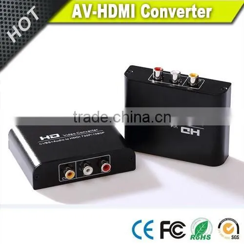 AV Converter (Universal Composite AV to HDMI Up-Scaling Full Size Converter photo-4