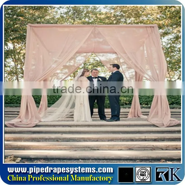 Adjutable Aluminum Pipe and Drape for Beautiful Wedding Decoration photo-2
