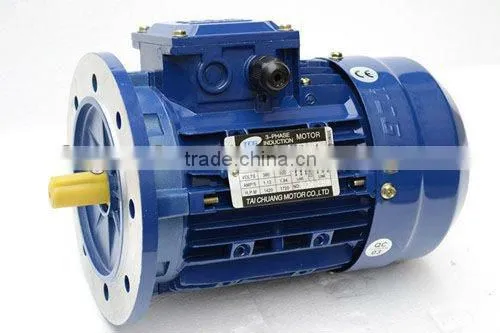 Electric Induction Motor With Electromagnet Brake