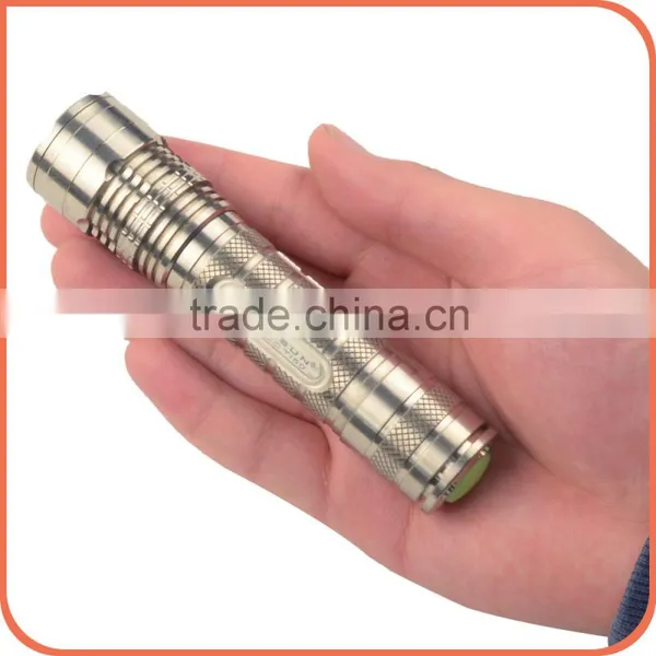 Top Quality Customized Recharge Portable XML L2 Edc Titanium Alloy LED Watt Flashlight photo-4
