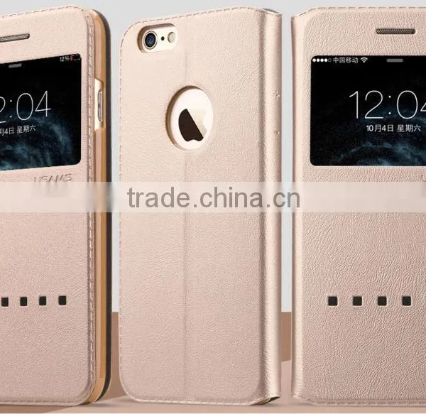 USAMS Slip Flip Smart Covers Cases for Iphone6 photo-5