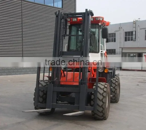 Diesel Rough Terrain Forklift 4*4 4 Way Forklift photo-3