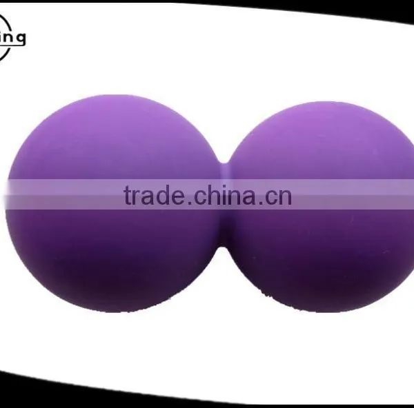 Custom Factory Made Silicone Peanut Massage Ball photo-3